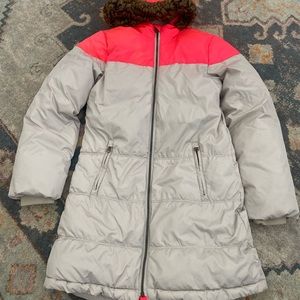 Old Navy, Kids Hooded Frost-Free Puffer Jacket, Large (10-12)